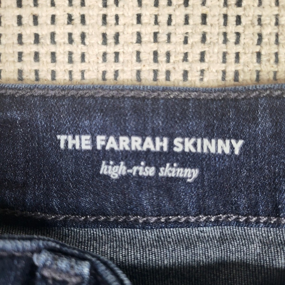 AG Adriano Goldschmied Jeans Womens 29 Farrah Skinny High Rise Stretch Denim Pan - Picture 3 of 8